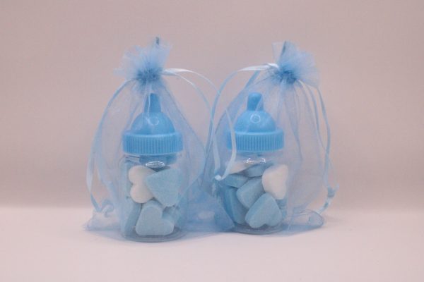 Baby flesje roze of blauw - Afbeelding 2