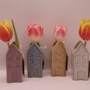 Bloemenvaasje-huisje