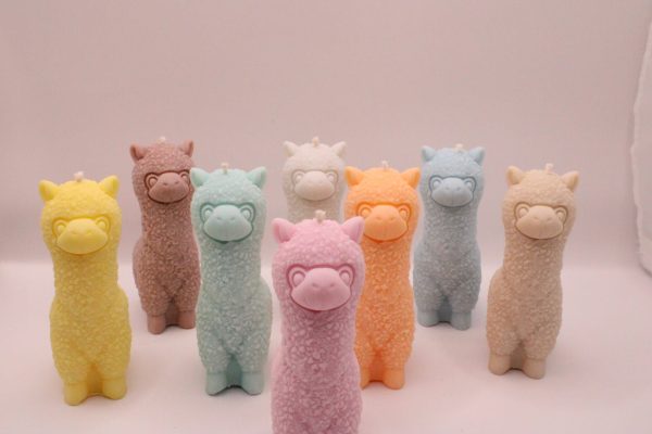 Alpaca kaars