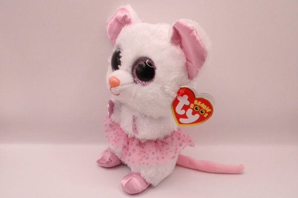 Ty Beanie Boo Nina Mouse 15 cm - Afbeelding 4