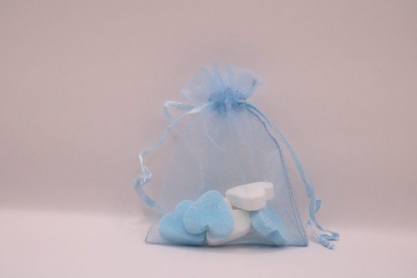 Bedankjes roze/wit of blauw/wit - Afbeelding 2