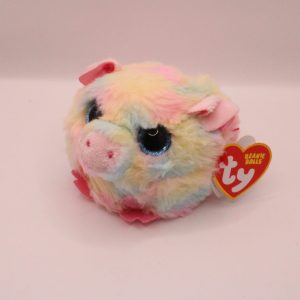 TY Teeny Puffies Pigasso Pig 10 cm