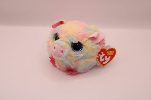 TY Teeny Puffies Pigasso Pig 10 cm