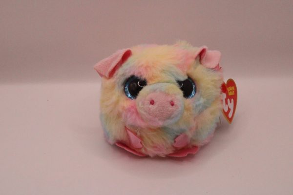 TY Teeny Puffies Pigasso Pig 10 cm - Afbeelding 2