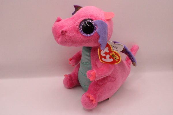 Ty Beanie Boo Spitfire Pink Dragon 15 cm